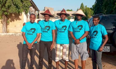 Gambia: Fulbe Africa president Alieu Sowe and his teams landed to Basse