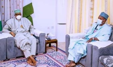 GOV MASARI BRIEFS PRESIDENT BUHARI ON KIDNAPPED SCHOOL CHILDREN, ASSURES OF STEADY PROGRESS IN RESCUE EFFORTS