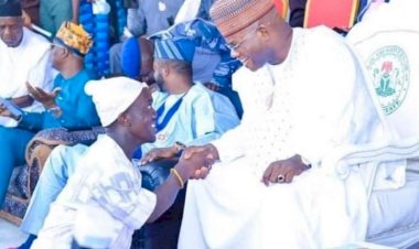 Emotions as physically challenged man thanks Yahaya Bello for supporting him to become councilor