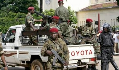 Conakry: Camp Alpha Yaya Diallo targets automatic weapon fire