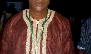 Meet the hard working man Pateh Baldeh fulbe Africa Local organising committee in Basse