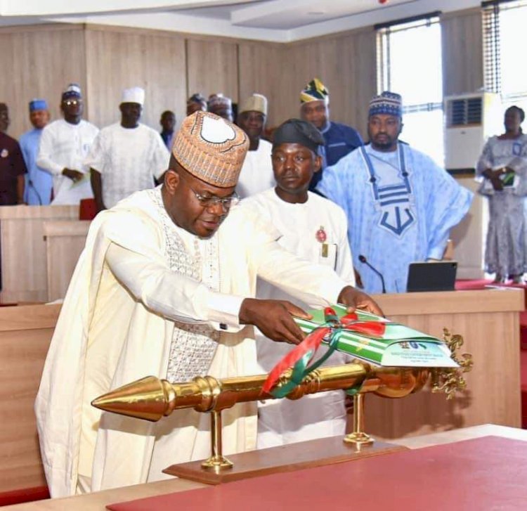 GOVERNOR YAHAYA BELLO PRESENTS N130B AS 2021 BUDGET OF ‘ACCELERATED RECOVERY’ TO THE STATE HOUSE OF ASSEMBLY