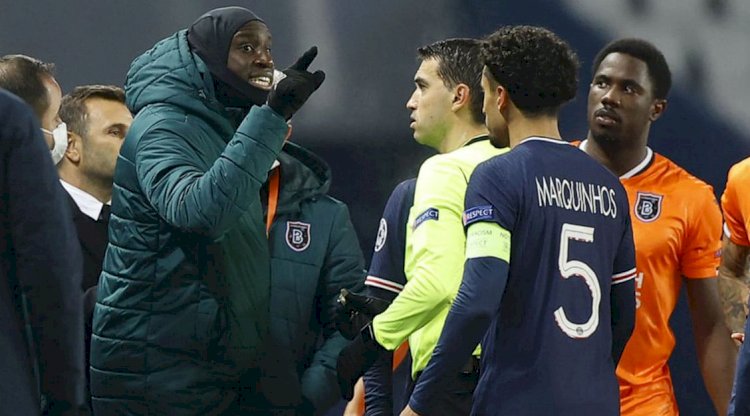 PSG-Basaksehir match interrupted:Demba Ba once again says "no to racism"