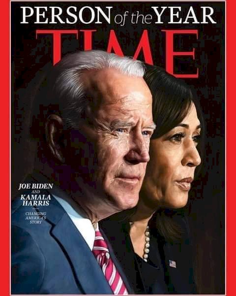 Biden And Harris Named Time ‘Person Of The Year’