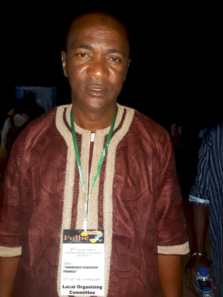 Meet the hard working man Pateh Baldeh fulbe Africa Local organising committee in Basse