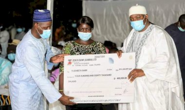 President Barrow wraps up the 2020 tour with the launching of D20M Youth Development Fund