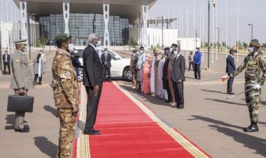 Bah N'daw visiting France on the invitation of Emmanuel Macron