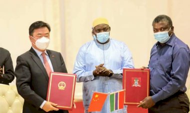 President Barrow Receives China Anti-Epidemic Experts, presides over swearing-in and Presents GMD2 million to U20- Scorpions