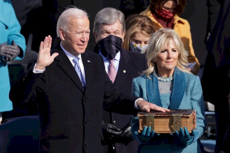 Biden's inauguration speech in full