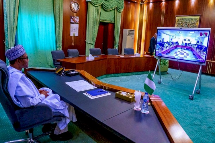 President Buhari Chairs 31st Virtual Cabinet Meeting
