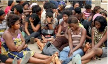 How young Nigerian mothers were rescued from a human dairy farm where they were milked on a daily basis