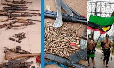 IPOB Indicted As DSS, Army Uncover Arms Store, Shrine In Ebonyi