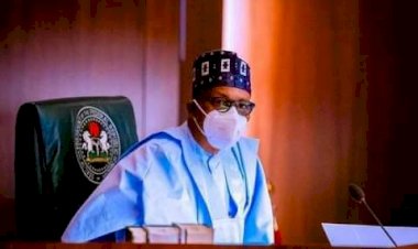 PRESIDENT BUHARI FELICITATES WITH ANYIM PIUS ANYIM AT 60