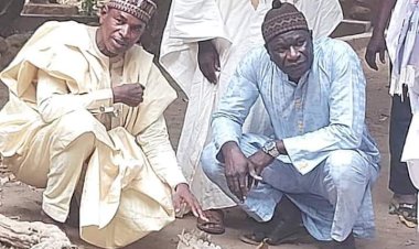 Fulani professor Dr Abubakar Girei visit The Kachikally crocodile pool is located in the heart of Bakau, Gambia