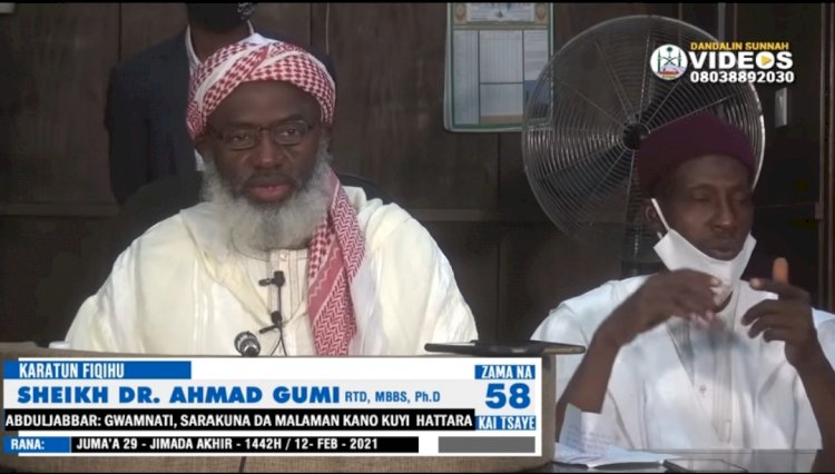 Do not debate with Shaik Abduljabbar, the result may be bad, Dr. Ahmad Gumi warns the Nigerian Government and islamic clerics in Nigeria.