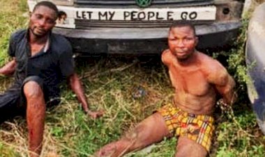 Two Arrested As Police Engage Armed Robbers In A Gun Battle