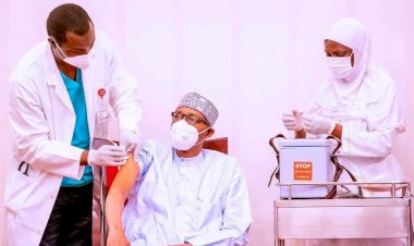 SPEECH OF HIS EXCELLENCY, MUHAMMADU BUHARI, PRESIDENT OF THE FEDERAL REPUBLIC OF NIGERIA, AT THE COVID-19 VACCINATION CEREMONY HELD AT THE BANQUET HALL OF THE STATE HOUSE ON SATURDAY, 6TH MARCH, 2021