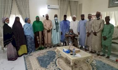 FUDECO MEETS SHEIKH DR. ABDULLAHI BALA LAU, NATIONAL CHAIRMAN OF JIBWIS.