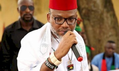 Terrorist Nnamdi Kanu Threaten Any Southern Governor Or Traditional Ruler Against Giving Lands To Fulani