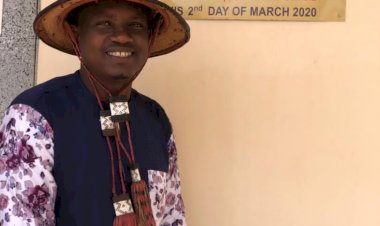Ahmed Barry National organizer Tabital International Ghana chapter on International Tour to meet with Leadership of various fulani groups and associations