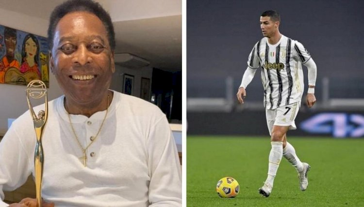 World’s highest goal scorer: Pele reacts as Cristiano Ronaldo breaks record