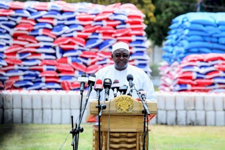Gambia:Government starts free distribution of rice among vulnerable communities in the country 