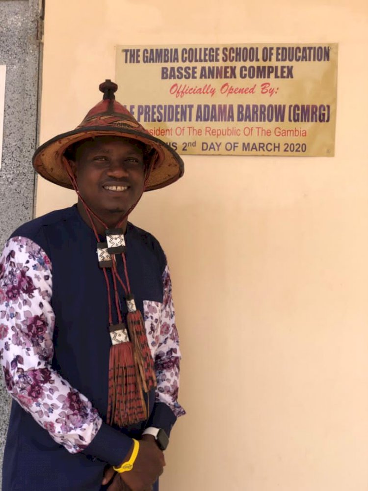 Ahmed Barry National organizer Tabital International Ghana chapter on International Tour to meet with Leadership of various fulani groups and associations