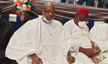 Hon. Mamma Kandeh attends new Niger President's inauguration