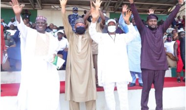 BREAKING: Prof Jerry Gana, top political leaders join PDP