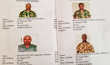 PHOTOS: The 12 Soldiers Killed By Benue Militia