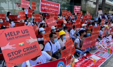 Leader of anti-military protests arrested in Myanmar
