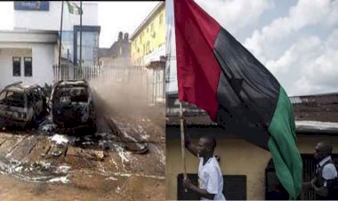 Gunmen attack bank in Anambra, hoist Biafra flag