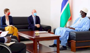 Gambia:Foreign Minister Tangara, EU Ambassador hold talks