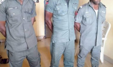 POLICE DISMISS 3 OFFICERS FOR EXTORTION