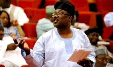 Insecurity: Senator Adeyemi Weeps , Says Nigeria On ‘Fire
