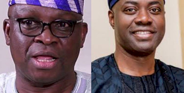 Finally, Fayose Acknowledges Makinde As South-West PDP Leader