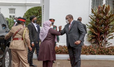 Tanzania’s President visits Kenya to strengthen ties and promote trade