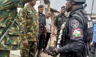 Again police arrested 48 suspects over mile 12 crisis,adopt 24 hours surveillance