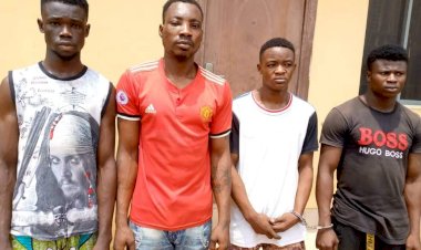 FOUR ARRESTED IN OGUN FOR KIDNAPPING A 13YRS OLD GIRL