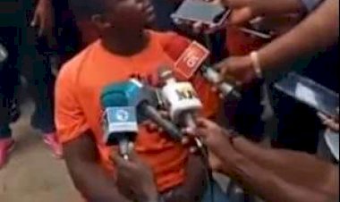 Alleged Killer Of Iniubong Umoren Paraded , Says He’s Prepared To Die