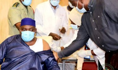 President Barrow urges Gambians to get Vaccinated