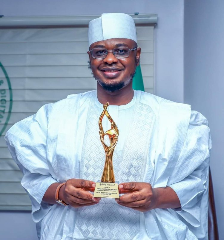 Pantami Bags Most Outstanding Minister of the Year Award