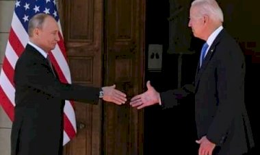 Putin, Biden meeting begins with handshake