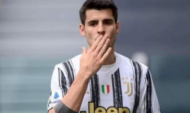 OFFICIAL: Juventus have paid €10m to Atlético Madrid to extend Alvaro Morata’s loan until June 2022.