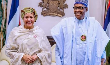 Buhari, Sirleaf Eulogise Amina Mohammed At 60