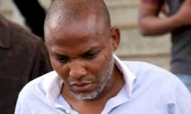 Nnamdi Kanu Preaching Unity In DSS Custody , Says Lawyer