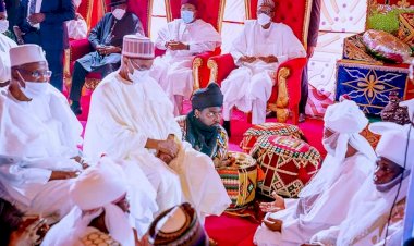PHOTOS: The Movers And Shakers Of Nigeria At Yusuf Buhari’s Wedding
