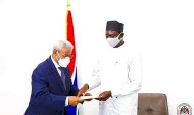 Promoting bilateral relations: Foreign Minister Dr. Tangara receives new Mauritanian Ambassador