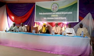 FUDECO HONOURS 30 PASTORALISTS FULBE GIRL CHILDREN TO BE ENROLLED IN SCHOOLS IN ADAMAWA STATE.