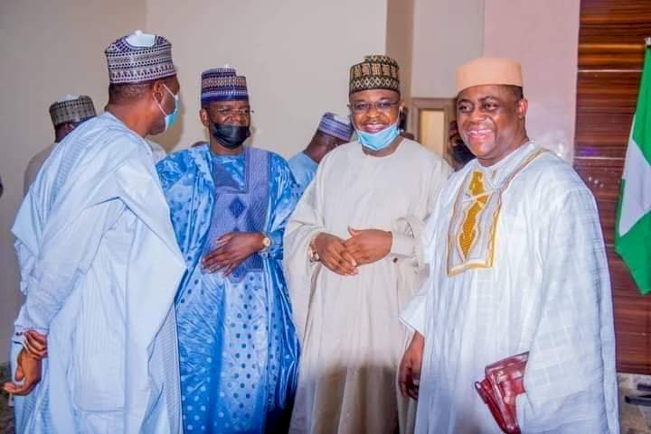 PHOTOS: Fani-Kayode Joins APC Governors For Buhari’s Son’s Wedding